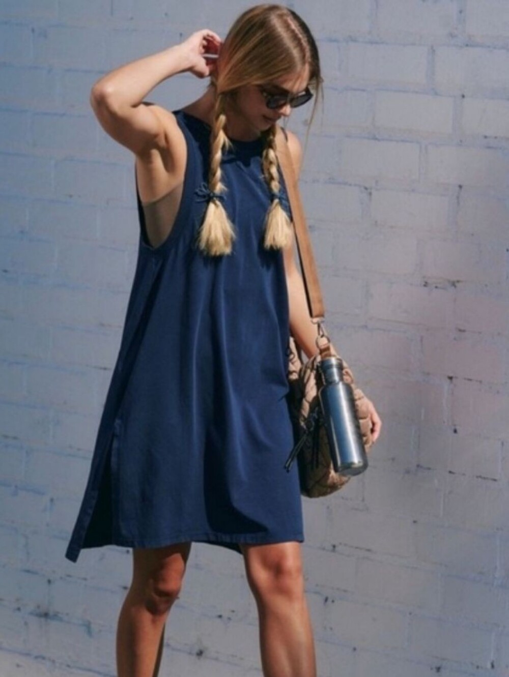 Free People Movement Hot Shot Tunic Tank Dress Size Large